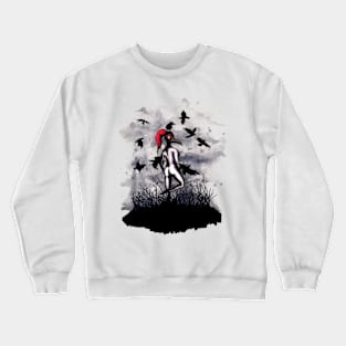 Dancing With Crows Crewneck Sweatshirt